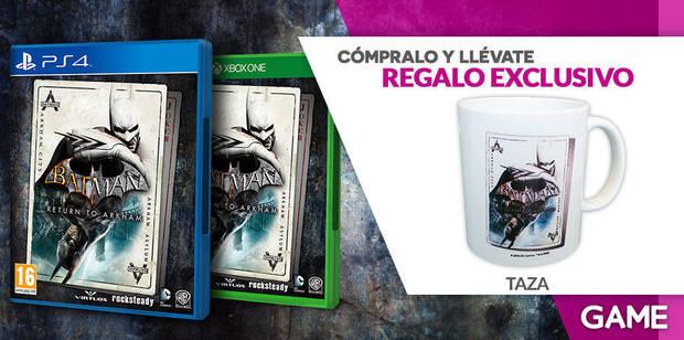 GAME detalla su incentivo por la compra de Batman: Return to Arkham Imagen 2