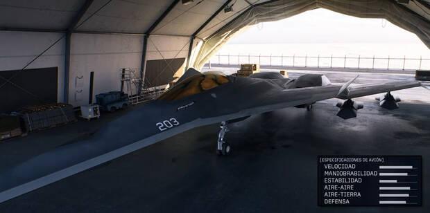 Ace Combat 8: Wings of Theve - Detalles y estad�sticas del avi�n X-40 Nightmare