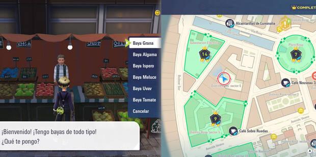 Leyendas Pokémon Z-A - Reiniciar los Puntos de Esfuerzo con bayas