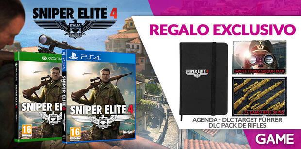 GAME detalla sus incentivos de reserva para Sniper Elite 4 Imagen 2