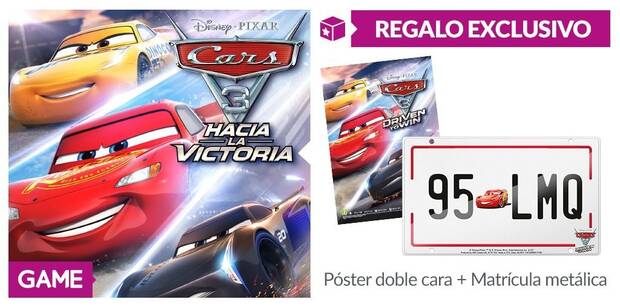 GAME detalla sus incentivos por reserva para Cars 3 Imagen 2