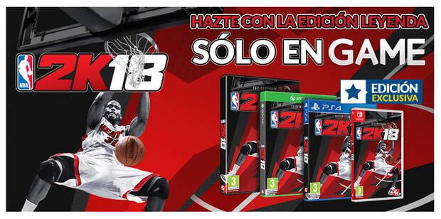 GAME detalla su edici�n exclusiva para NBA 2K18 y sus extras por reserva Imagen 2