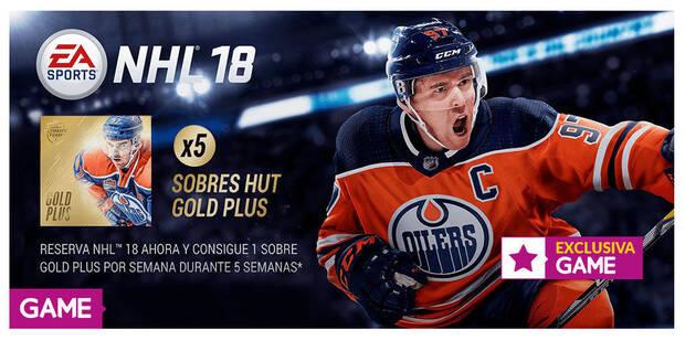 GAME vender en exclusiva la edicin fsica de NHL 18 para PlayStation 4 Imagen 2