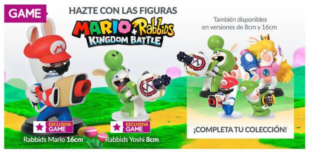 GAME tendrá en exclusiva varias figuras de Mario + Rabbids Kingdom Battle Imagen 2