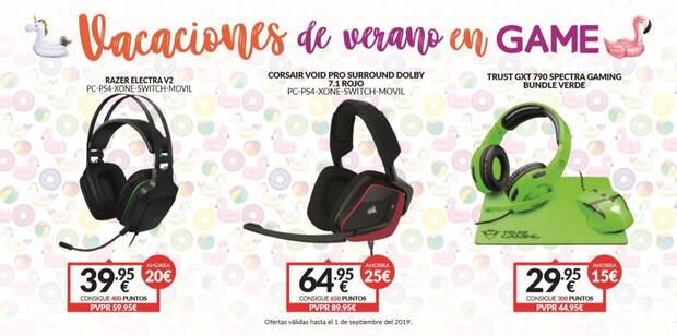 GAME detalla sus nuevas ofertas especiales de verano, disponibles hasta el 1 de septiembre Imagen 4