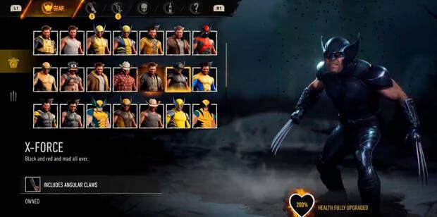 Marvel's Wolverine todos los trajes desvelados hasta el momento