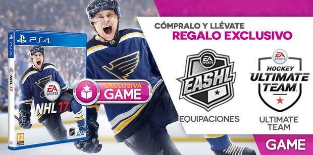 GAME ofrece en exclusiva la edicin fsica de NHL 17 para PlayStation 4 Imagen 2