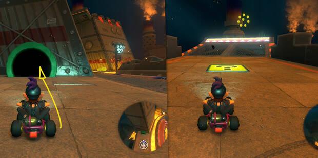 Mario Kart World - Localización panel 05 de Castillo de Bowser