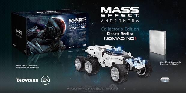Una Edicin Coleccionista de Mass Effect: Andromeda no incluye el juego Imagen 2