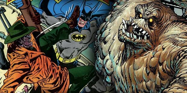Clayface en un cómic de Batman