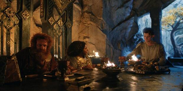 Disa, Durin IV y Elrond