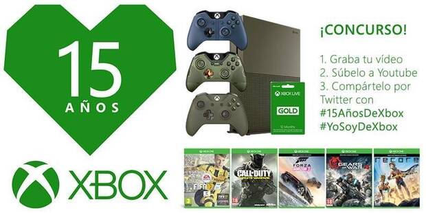 Xbox organiza sorteos y streamings por el 15 aniversario de la consola Imagen 2
