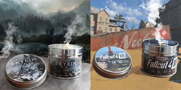 Skyrim y Fallout presentan velas aromticas para aumentar la experiencia VR Imagen 2