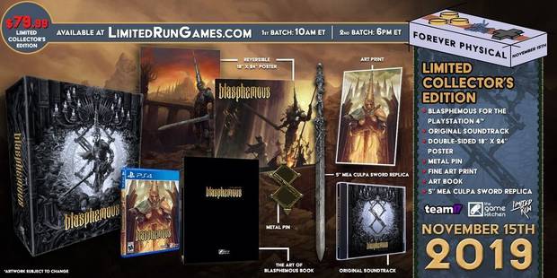 Blasphemous: Las ediciones fsicas de PS4 y Switch llegan el 15 de noviembre Imagen 3