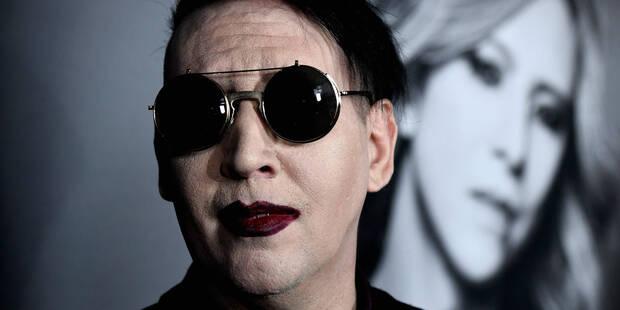 Marilyn Manson en una entrevista