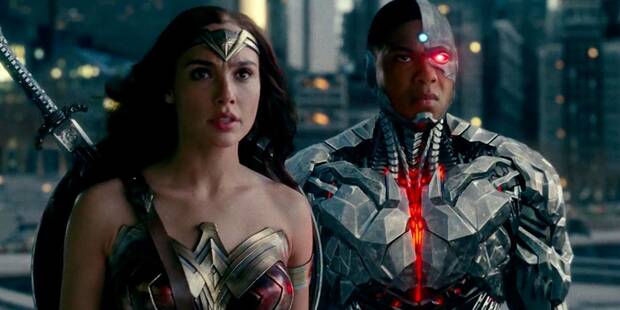 Gal Gadot y Ray Fisher
