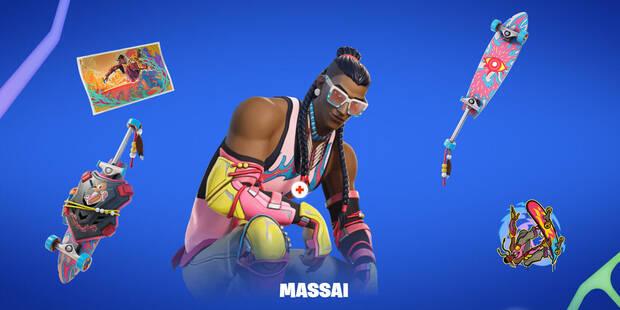 Nueva skin Massai de Fortnite Capítulo 4 - Temporada 1