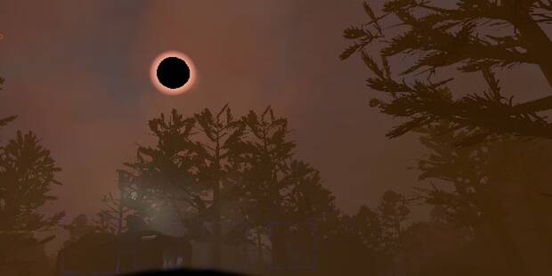 Lethal Company - Luna con un eclipse