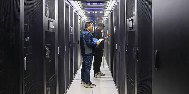 China y sus centros de datos