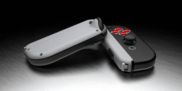 As son los exclusivos Joy-Con y Pro-Controller con diseo retro de NES Imagen 2