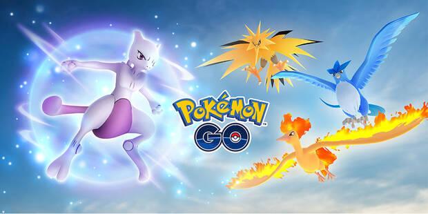 PokÃ©mon GO - PokÃ©mon Legendarios: Mewto, Articuno, Zapdos y Moltres