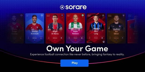 Sorare fútbol fantasy