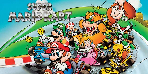 Super Mario Kart de Super Nintendo