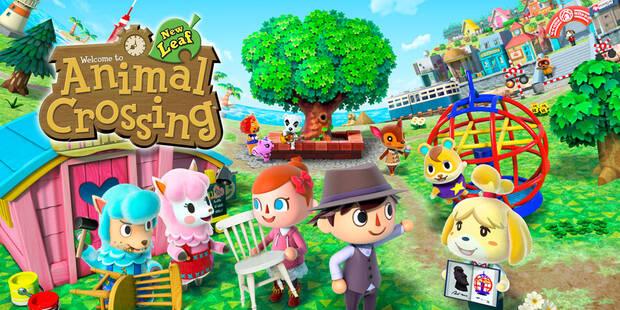 Portada de Animal Crossing: New Leaf.