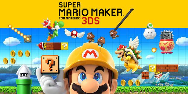 Portada de Super Mario Maker 3DS