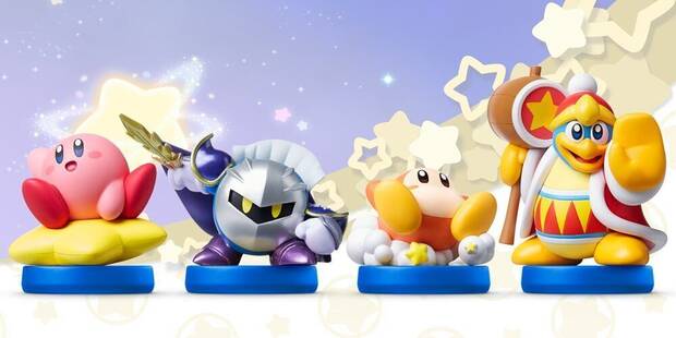 Kirby y la tierra olvidada - Colección de figuras amiibo de Kirby