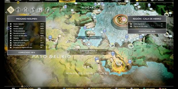 Cala de hierro en God of War (PS4): TODOS los coleccionables y secretos