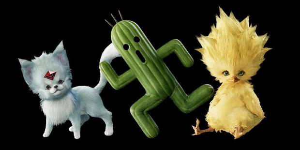 Final Fantasy VII Remake - Invocaciones: Chocobto, Cactilio y Rubí