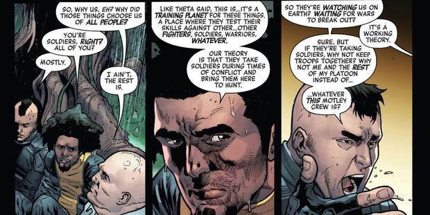 Conflicto Marvel Cómic Predator