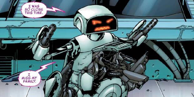 H.E.R.B.I.E. en los cómics de Los 4 Fantásticos