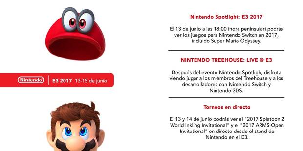 Nintendo detalla sus planes para el E3 2017  Imagen 2