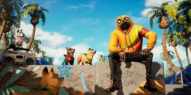 Fortnite - Utopía 3: pantalla de carga con la pista