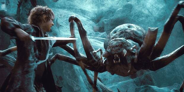 Hobbit Arañas Bosque Negro