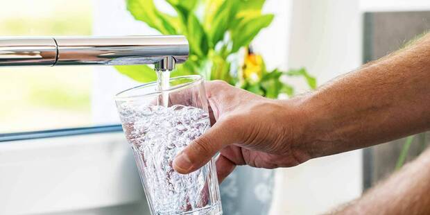 Agua en el grifo