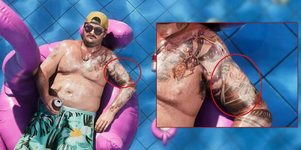 Tatuaje de alienígena de Cal Hampton, personaje de GTA 6