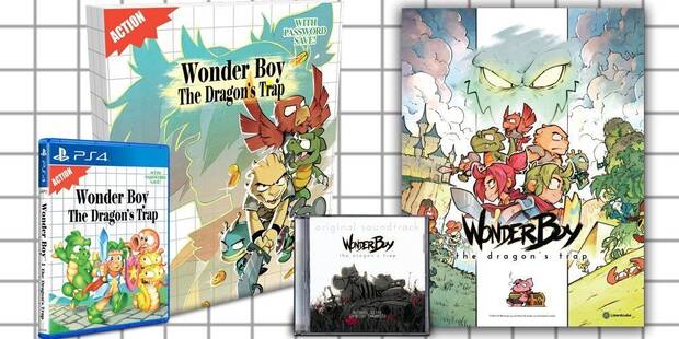 Wonder Boy: The Dragon's Trap presenta en PS4 su edicin fsica coleccionista Imagen 2