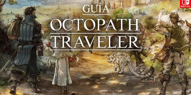 Alphas y el promotor teatral en Octopath Traveler - Octopath Traveler