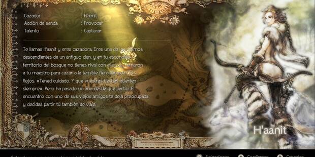 Modo historia: Todos los capítulos de H'aanit en Octopath Traveler