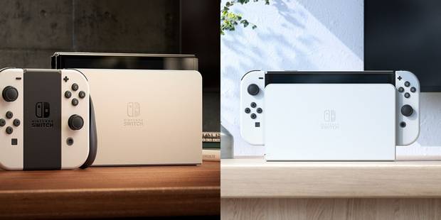 Nintendo Switch modelo OLED base