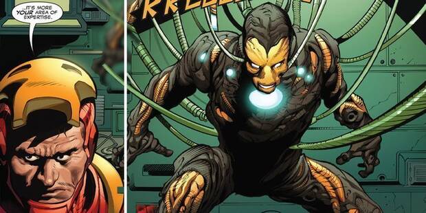 La armadura simbionte de Tony Stark