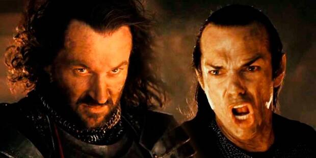 El Se�or de los Anillos con Elrond e Isildur