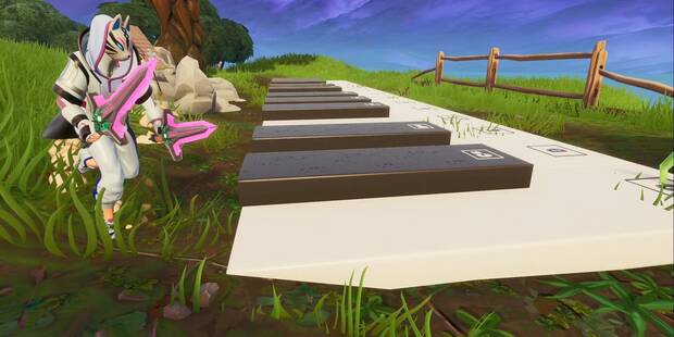 Fortnite: Visita un piano enorme - LOCALIZACIÓN