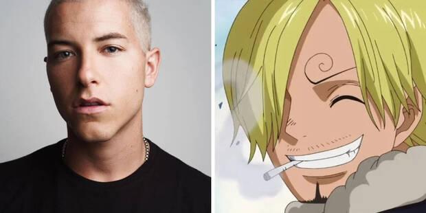 Personaje de One Piece Sanji y actor Tad Skylar