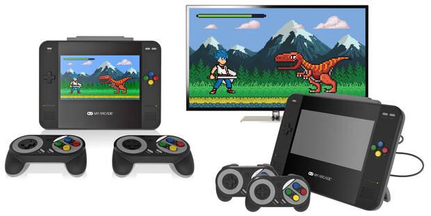 Así es Super Retro Champ, la consola portátil que reproduce cartuchos de SNES y Mega Drive Imagen 3