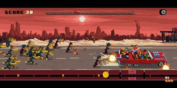 Double Kick Heroes, un shooter r�tmico basado en el METAL.
