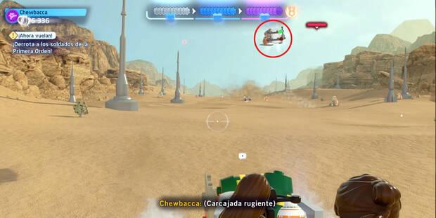 LEGO Star Wars: The Skywalker Saga - ¡Ahora vuelan! Minikit #4